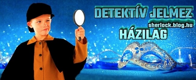 Detektív jelmez házilag